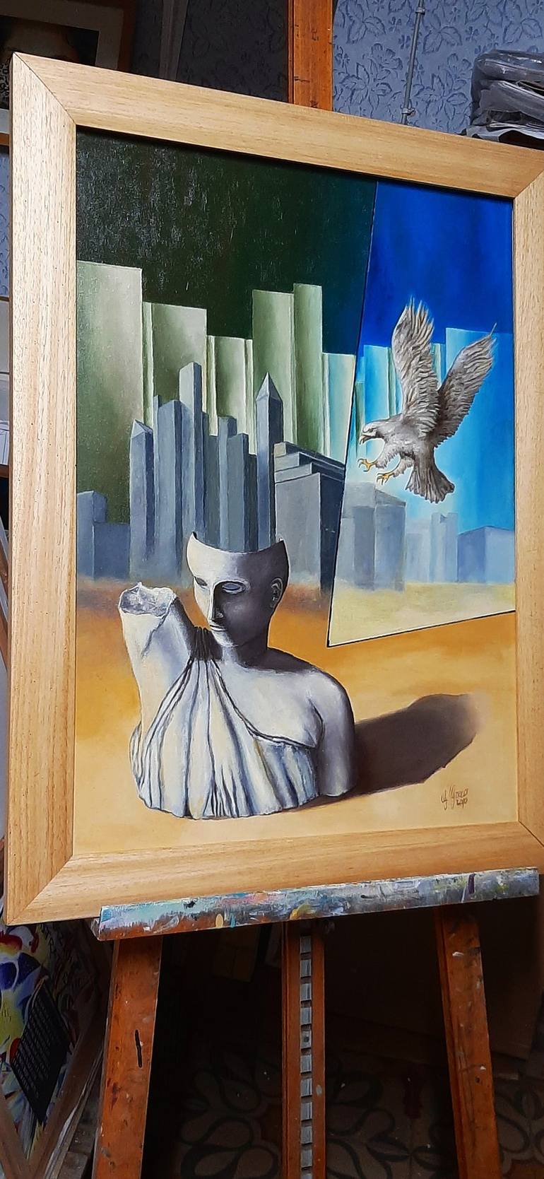 Original Contemporary Fantasy Painting by Giovanni Primo Greco