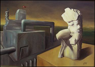 Original Classicism Fantasy Paintings by Giovanni Primo Greco
