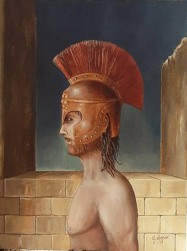 Original Figurative Fantasy Painting by Giovanni Primo Greco