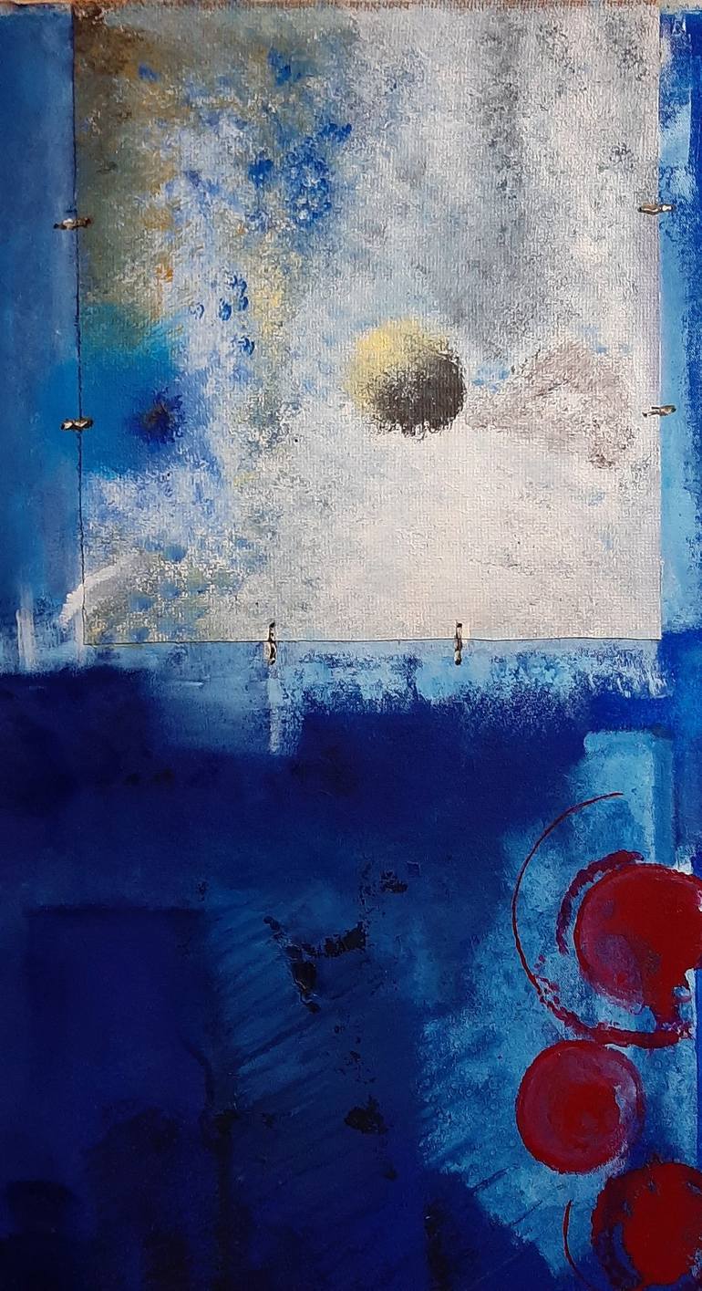 Original Conceptual Abstract Painting by Giovanni Primo Greco