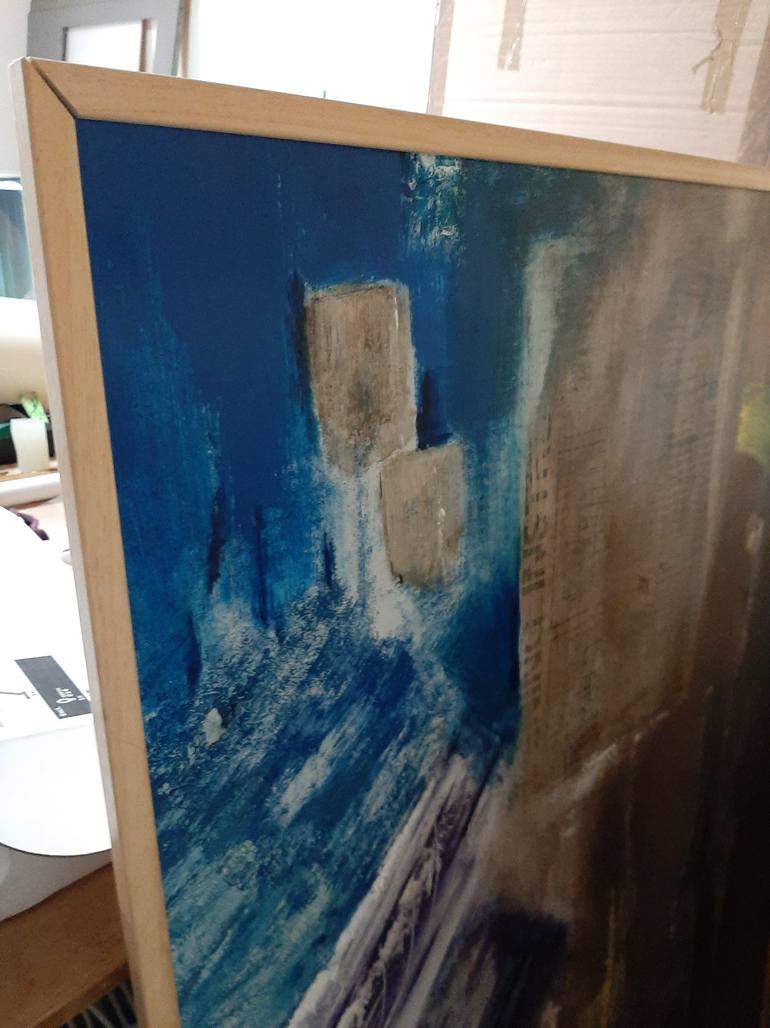 Original Abstract Painting by Giovanni Primo Greco