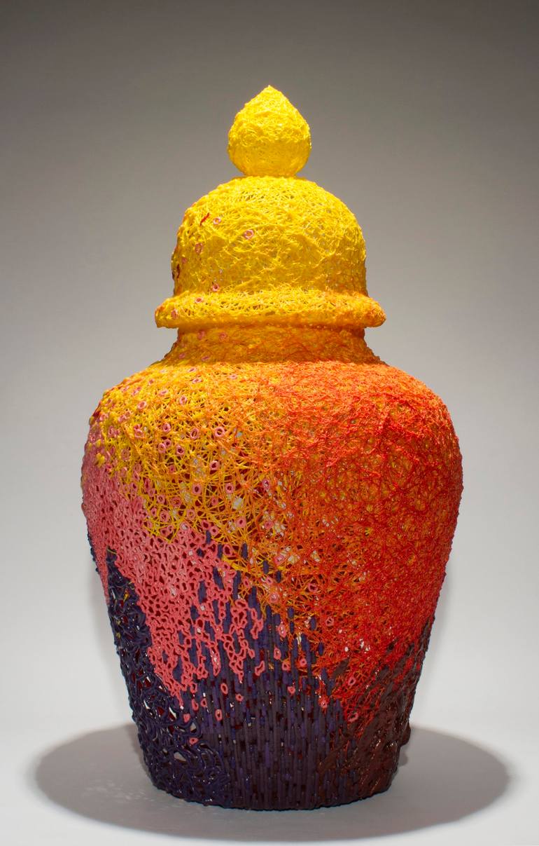 Original Abstract Expressionism Abstract Sculpture by Sebastiaan Straatsma