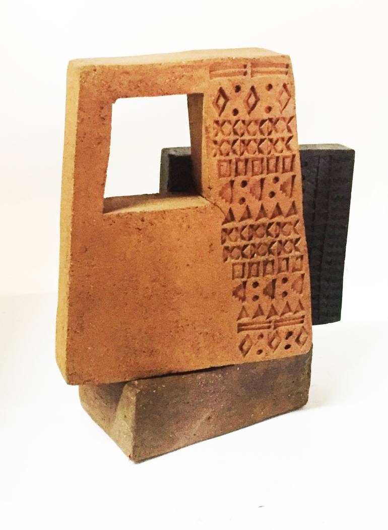 Original Abstract Geometric Sculpture by eric sanchez