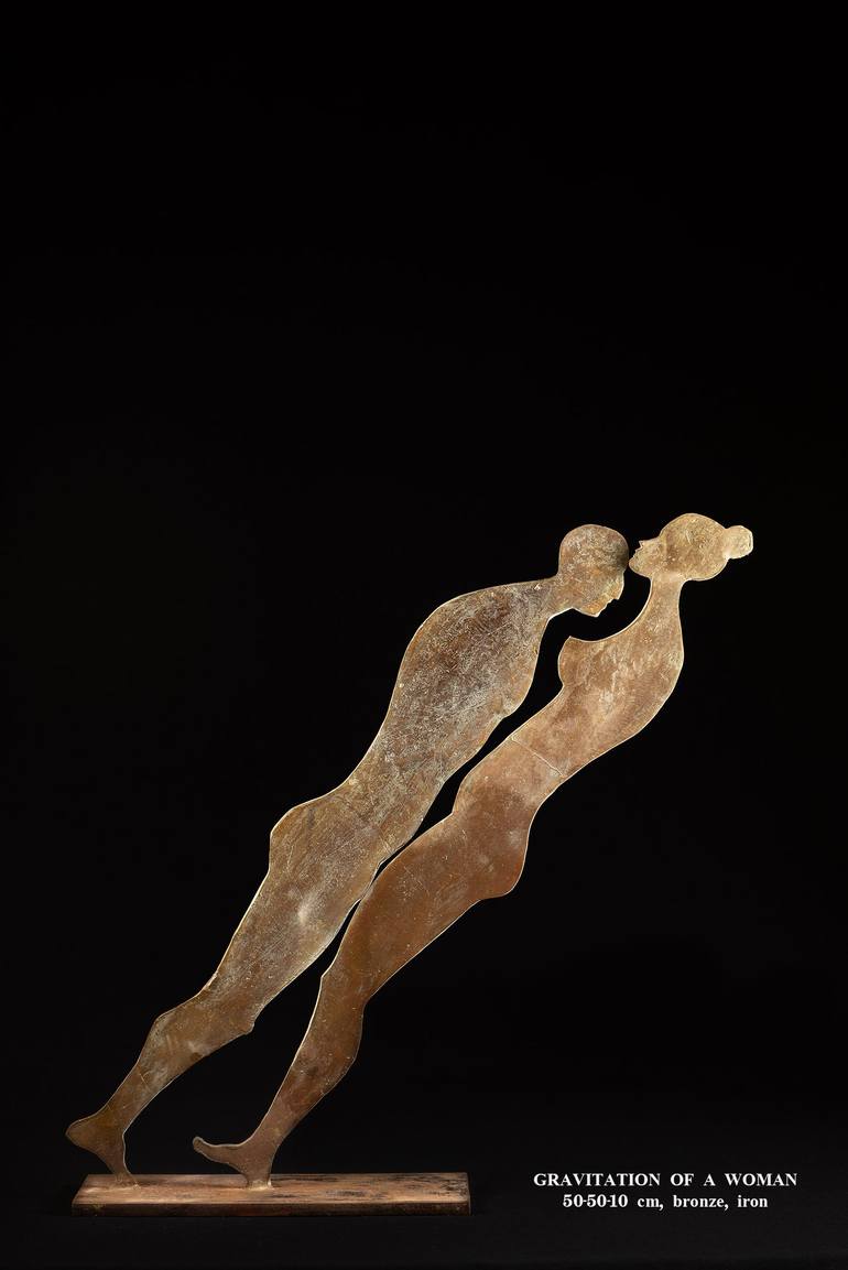 Original Figurative Love Sculpture by Gevorg Tadevosyan