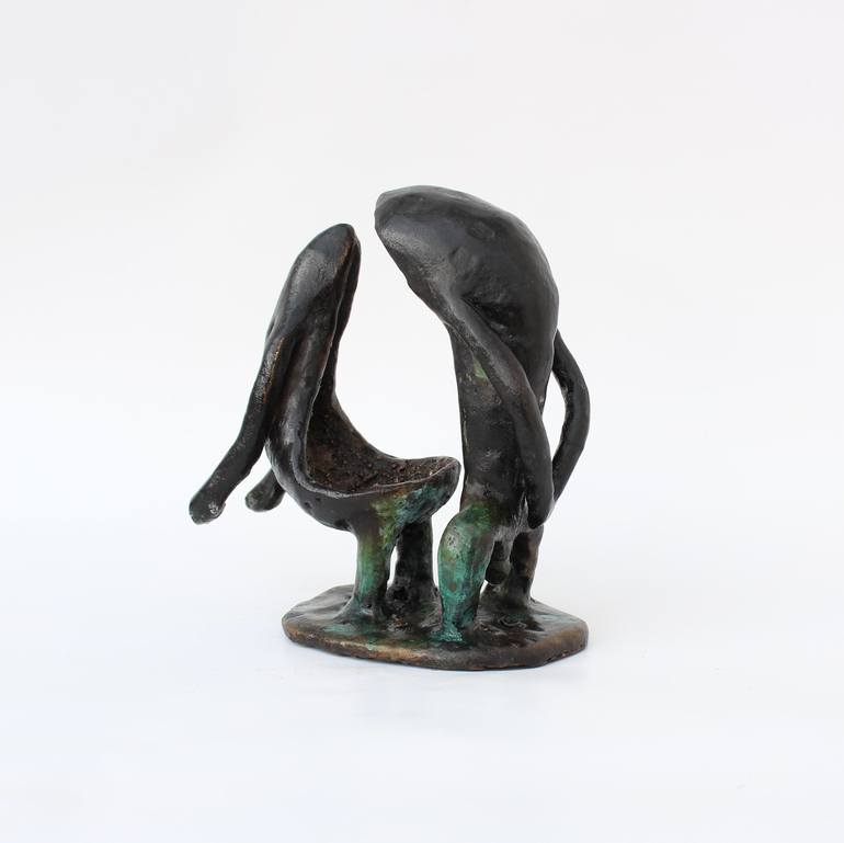 Original Figurative People Sculpture by Didier Fournier