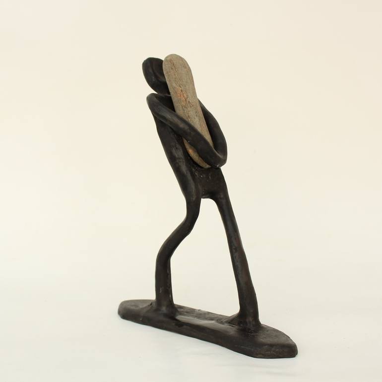 Original Figurative People Sculpture by Didier Fournier