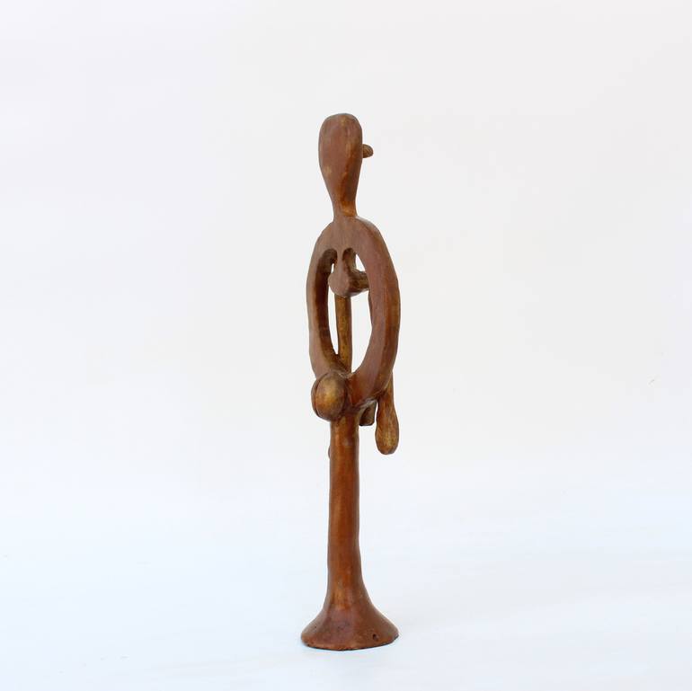 Original Figurative People Sculpture by Didier Fournier