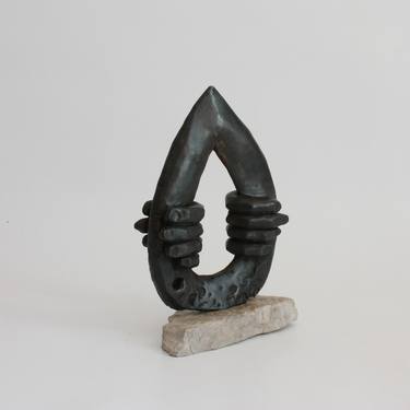 Original Figurative Abstract Sculpture by Didier Fournier