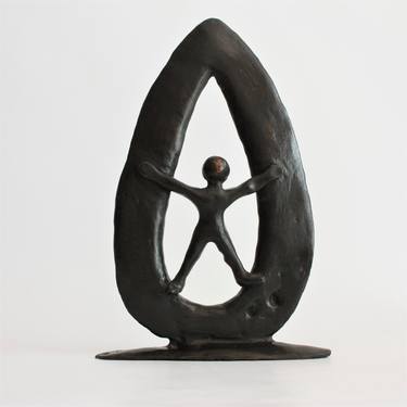 Original People Sculpture by Didier Fournier