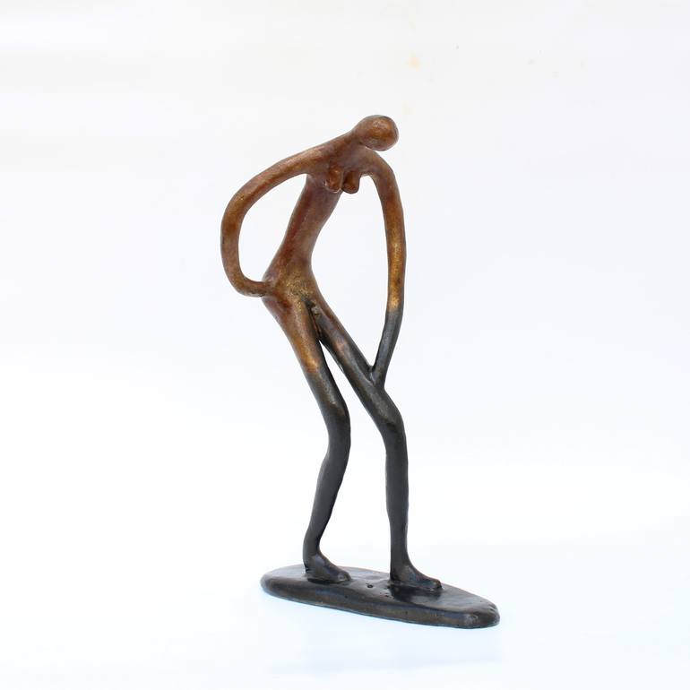 Original Figurative People Sculpture by Didier Fournier