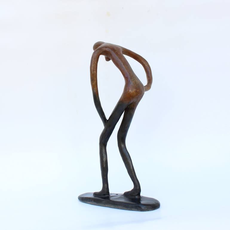 Original Figurative People Sculpture by Didier Fournier