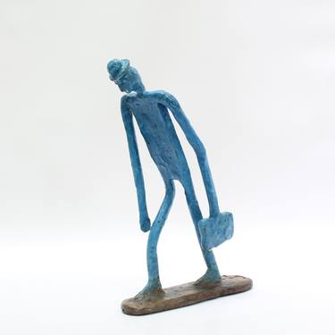 Original Figurative People Sculpture by Didier Fournier