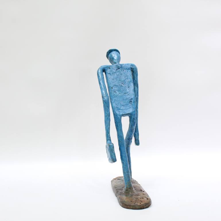 Original Figurative People Sculpture by Didier Fournier