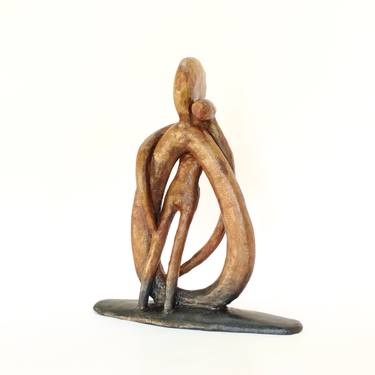 Original Figurative People Sculpture by Didier Fournier