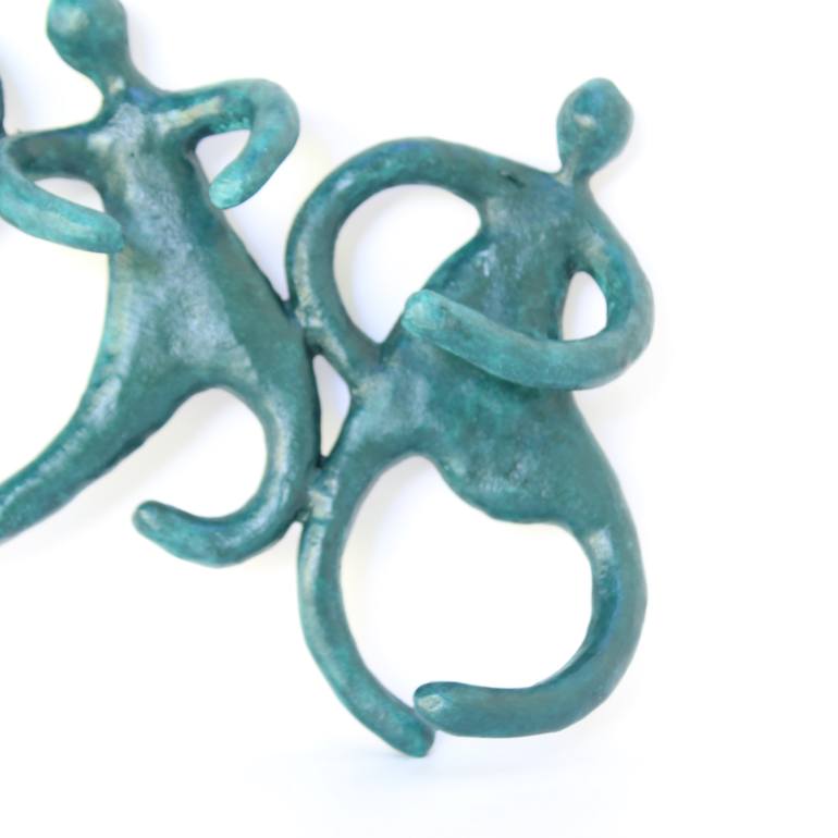 Original Figurative People Sculpture by Didier Fournier