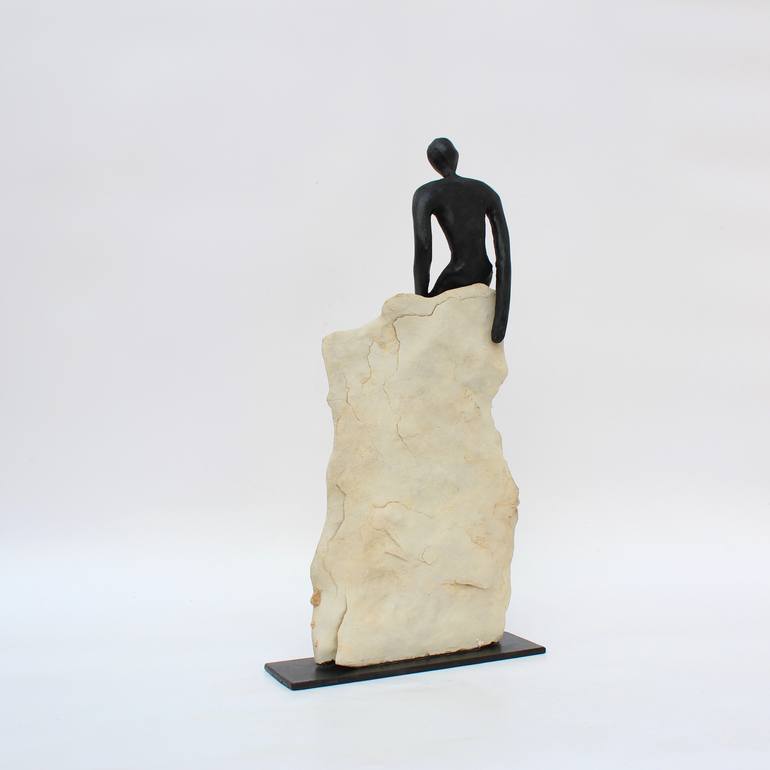 Original Figurative People Sculpture by Didier Fournier