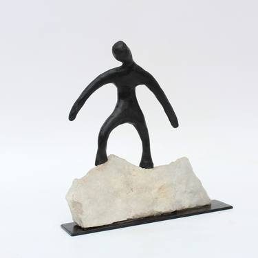 Original Figurative People Sculpture by Didier Fournier