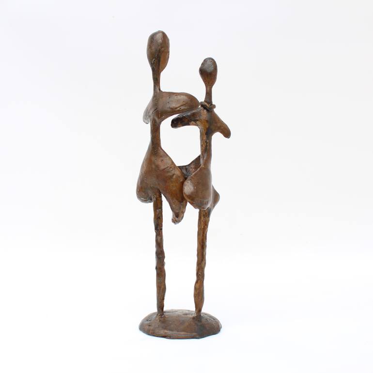 Original Figurative People Sculpture by Didier Fournier