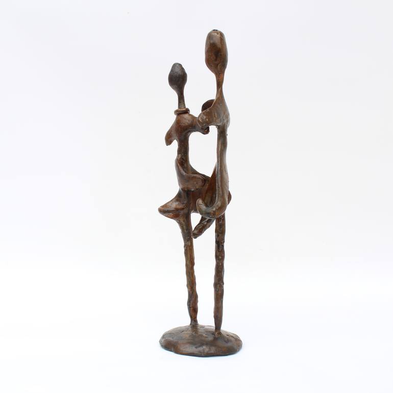 Original Figurative People Sculpture by Didier Fournier