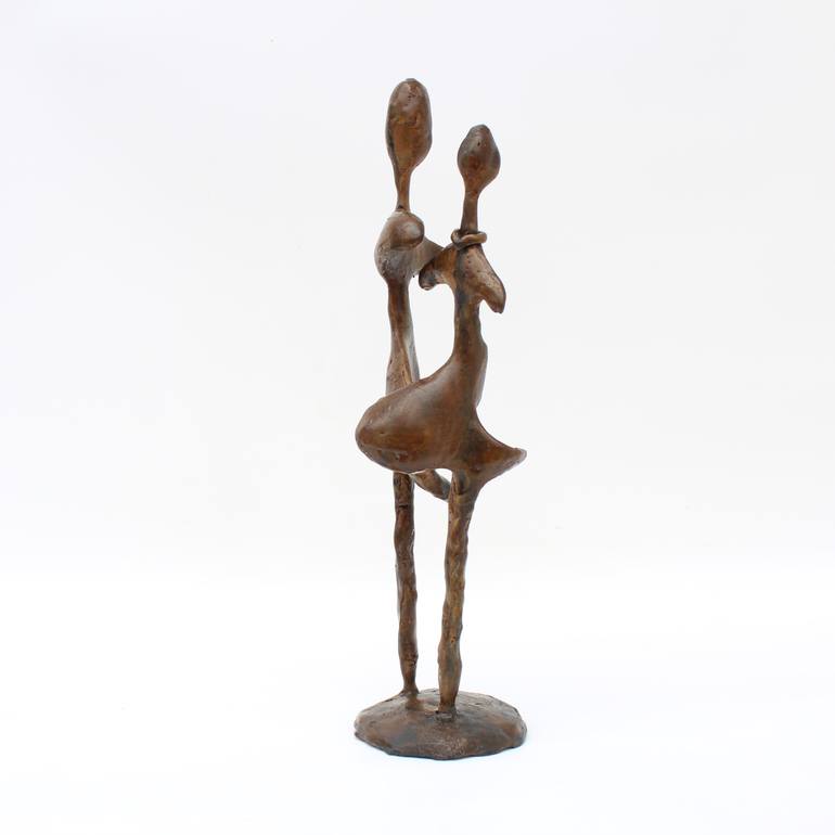 Original Figurative People Sculpture by Didier Fournier