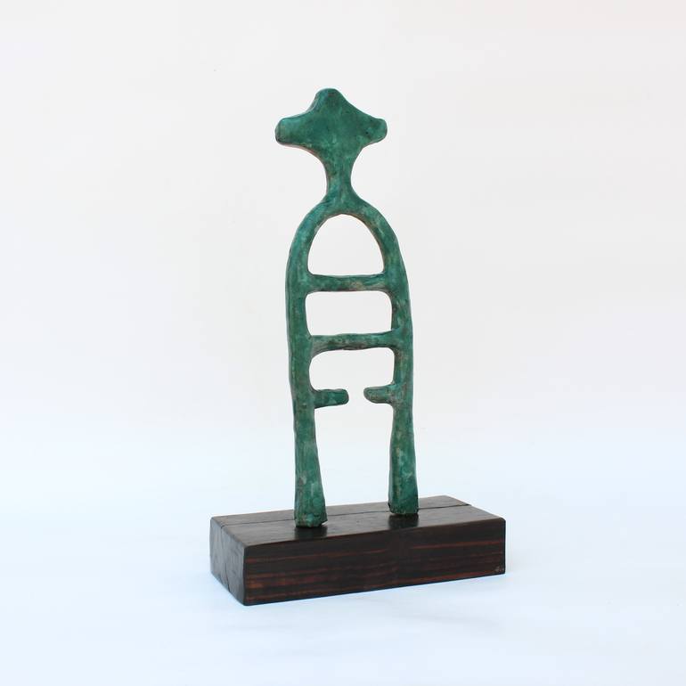 Original Figurative People Sculpture by Didier Fournier
