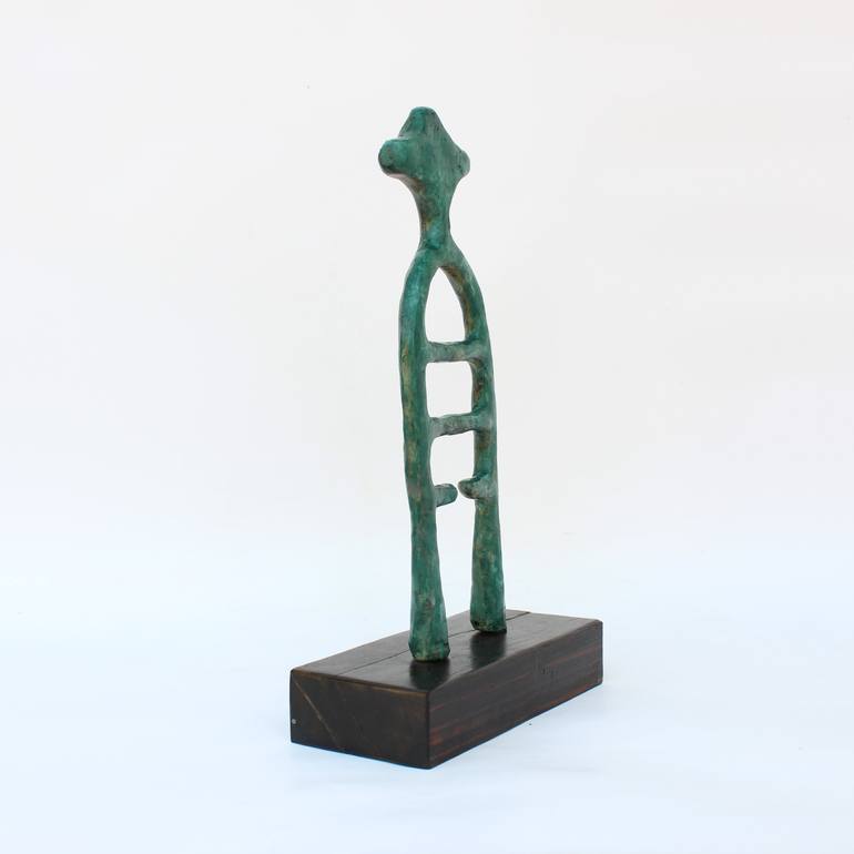 Original Figurative People Sculpture by Didier Fournier