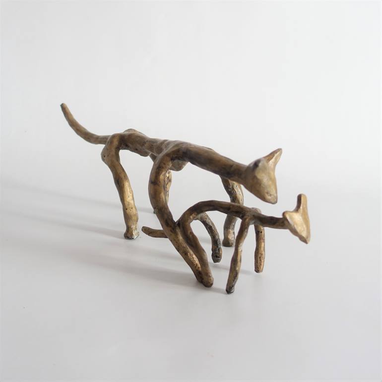 Original Figurative Animal Sculpture by Didier Fournier