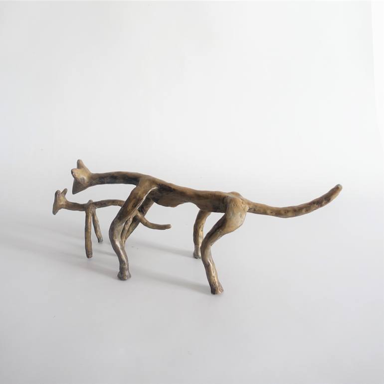 Original Figurative Animal Sculpture by Didier Fournier
