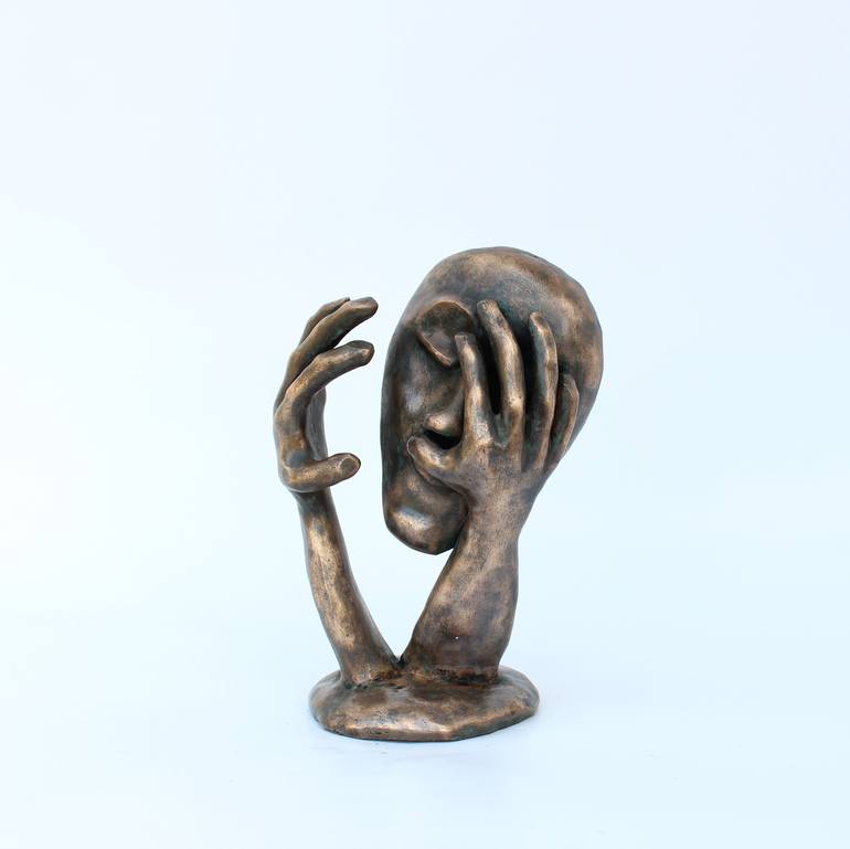 Original Figurative People Sculpture by Didier Fournier