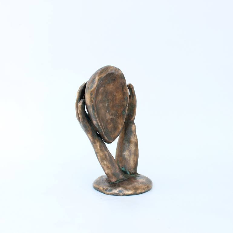 Original Figurative People Sculpture by Didier Fournier