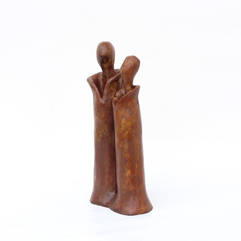 Original Figurative People Sculpture by Didier Fournier