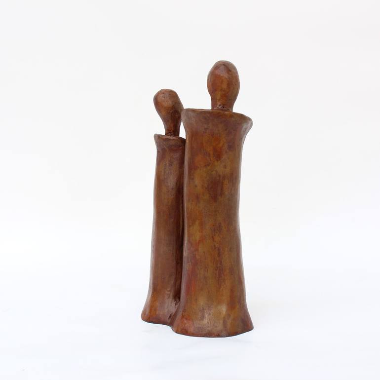 Original Figurative People Sculpture by Didier Fournier