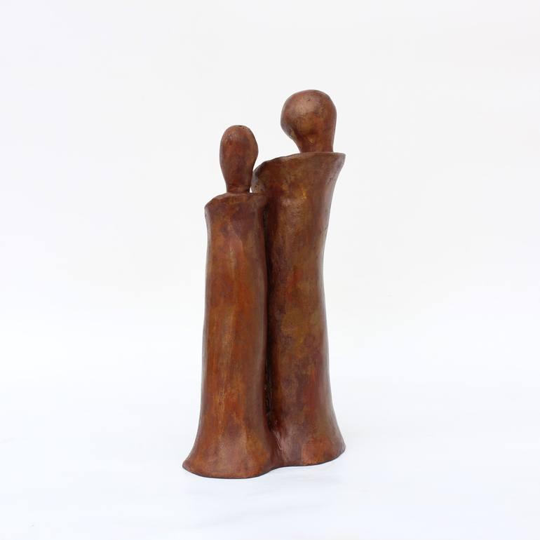 Original Figurative People Sculpture by Didier Fournier