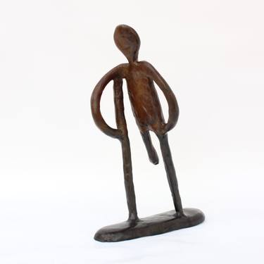 Original Figurative People Sculpture by Didier Fournier