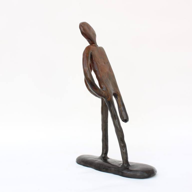 Original Figurative People Sculpture by Didier Fournier