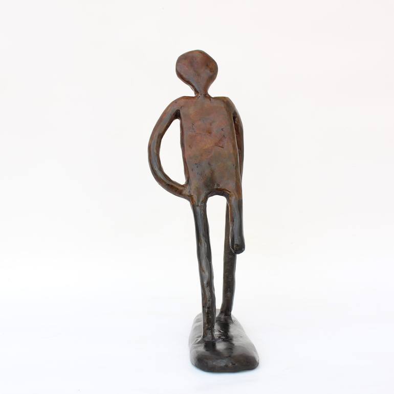 Original Figurative People Sculpture by Didier Fournier