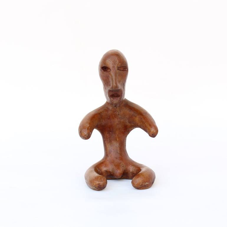 Original Figurative People Sculpture by Didier Fournier