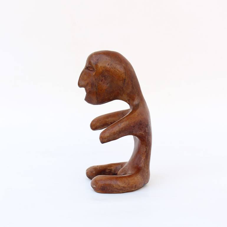 Original Figurative People Sculpture by Didier Fournier