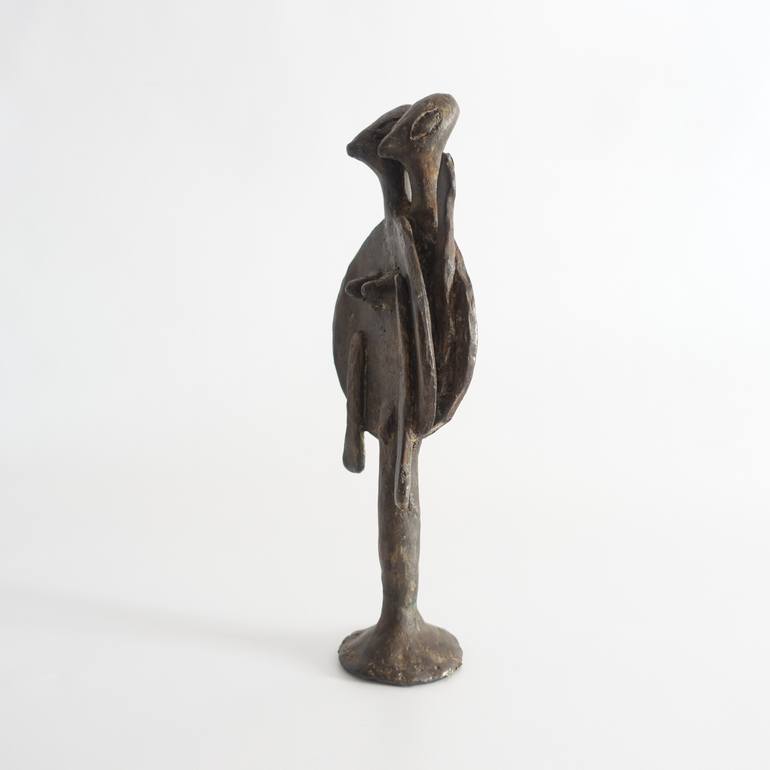 Original Abstract Expressionism Men Sculpture by Didier Fournier
