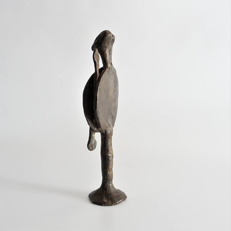 Original Abstract Expressionism Men Sculpture by Didier Fournier