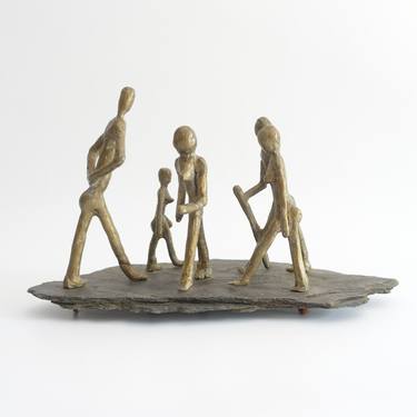 Original Conceptual People Sculpture by Didier Fournier