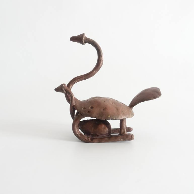 Original Surrealism Animal Sculpture by Didier Fournier