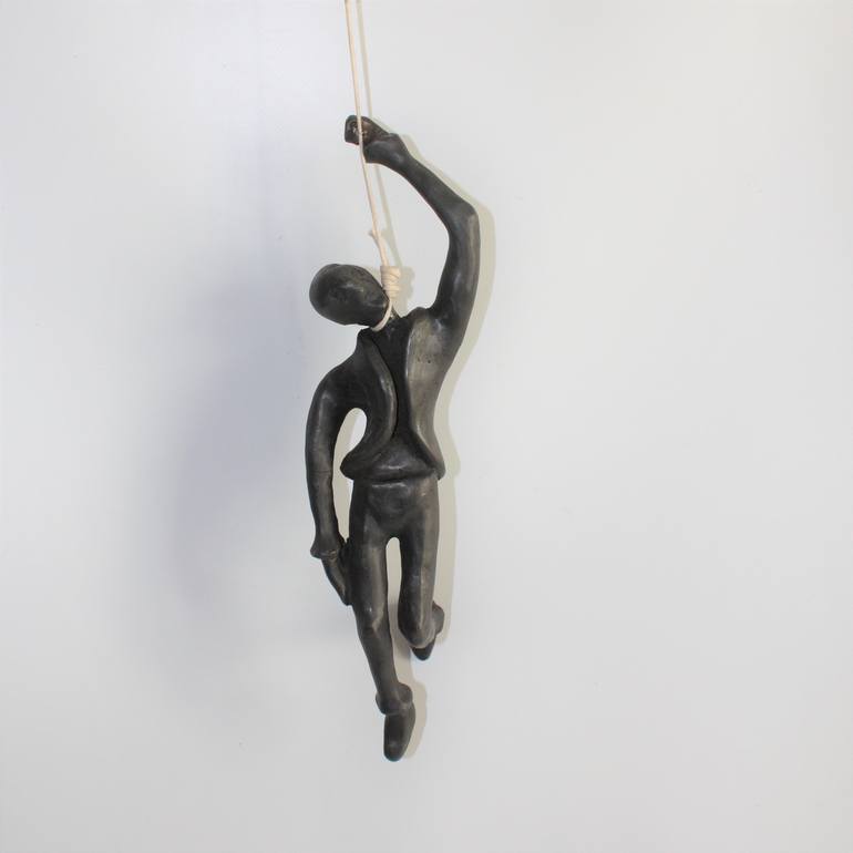 Original Figurative People Sculpture by Didier Fournier