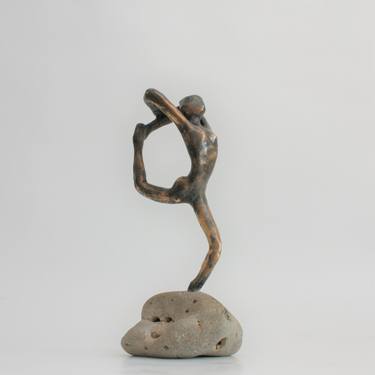 Original Figurative People Sculpture by Didier Fournier