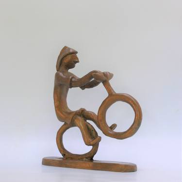 Original Figurative Sport Sculpture by Didier Fournier