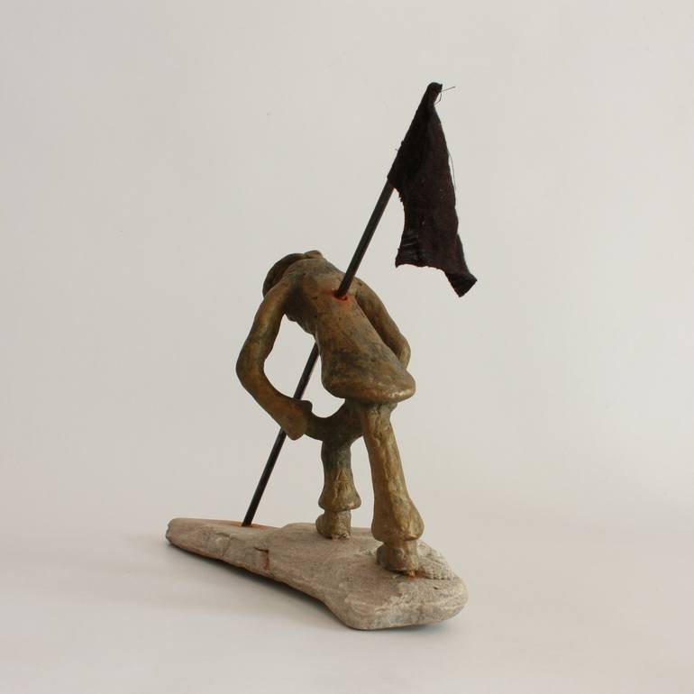 Original Figurative People Sculpture by Didier Fournier