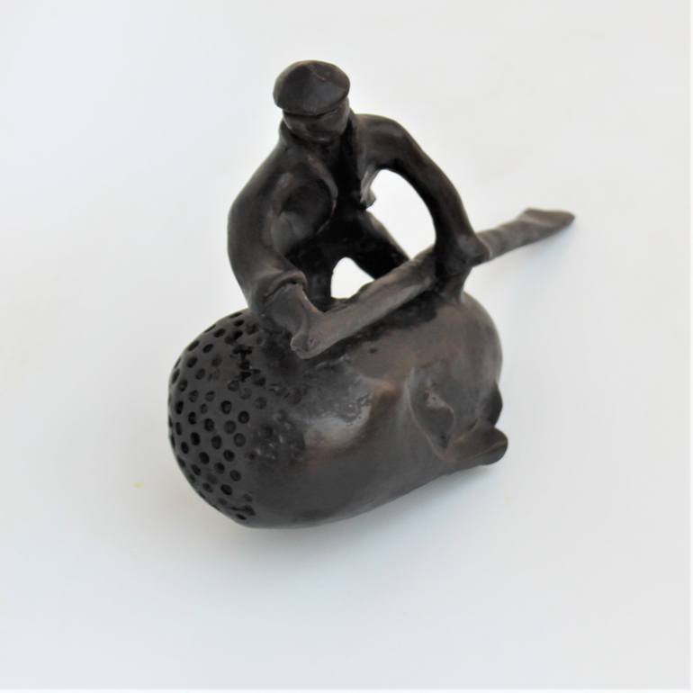 Original Figurative People Sculpture by Didier Fournier