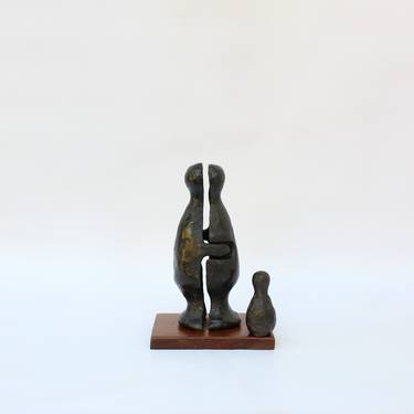 Original Figurative People Sculpture by Didier Fournier