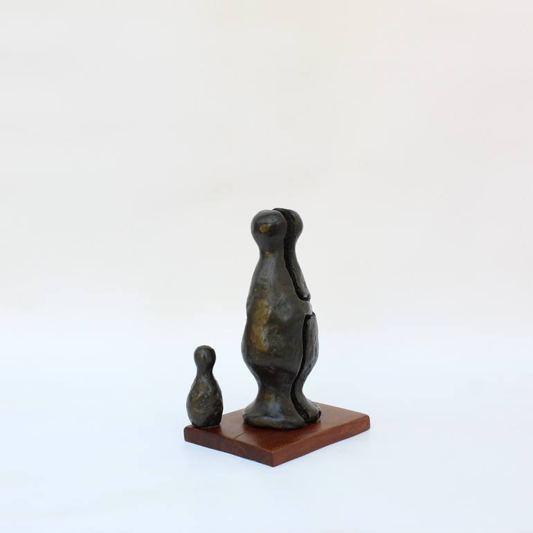 Original Figurative People Sculpture by Didier Fournier