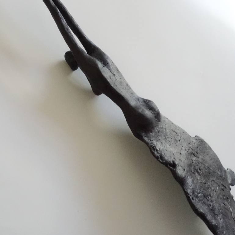Original Figurative People Sculpture by Didier Fournier